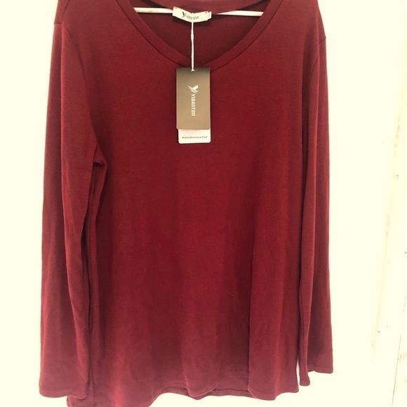 LONG Sleeve Tee by Yidarton 2XL - Picture 3 of 4